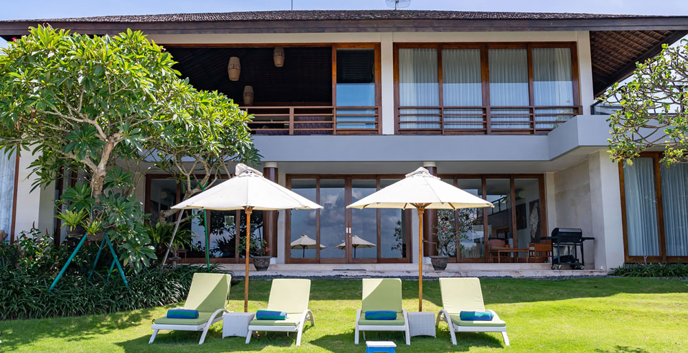 Villa Aiko - Property view from the pool